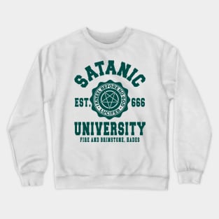 SATANIC UNIVERSITY - SATANISM OCCULT Crewneck Sweatshirt